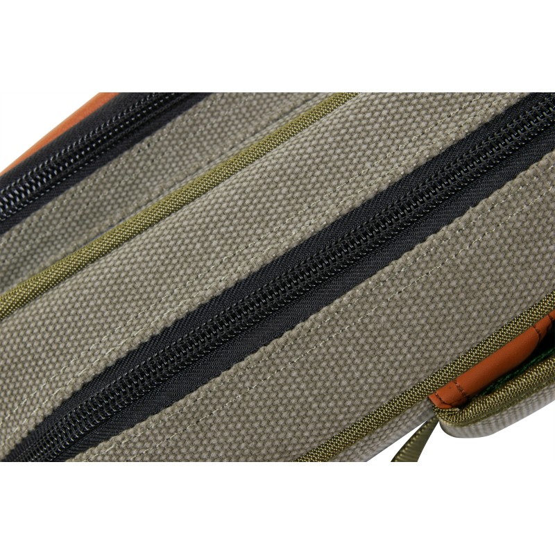 Queuetasche, Classic PocketStyle, grün-braun, 3/5, 85 cm Queuetasche, Classic PocketStyle, grün-braun, 3/5, 85 cm