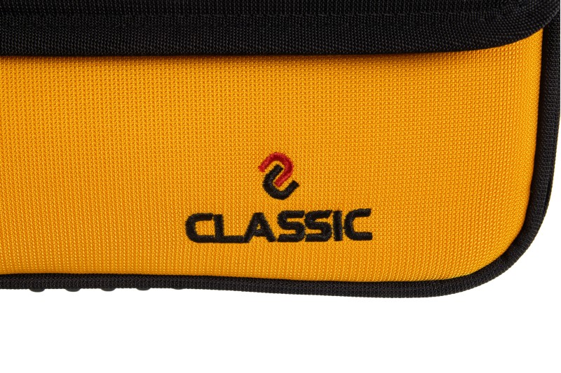 Queuetasche, Classic CueBuddy, schwarz-gelb, 3/5, 83 cm