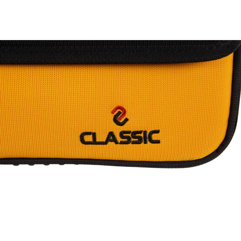 Queuetasche, Classic CueBuddy, schwarz-gelb, 3/5, 83 cm