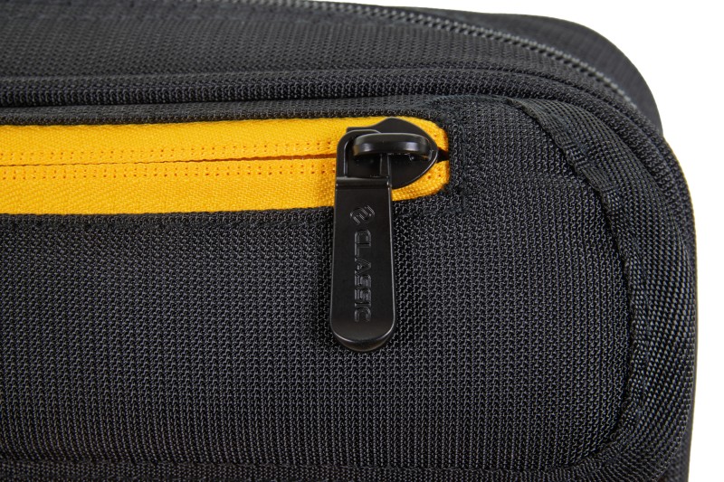Queuetasche, Classic CueBuddy, schwarz-gelb, 3/5, 83 cm