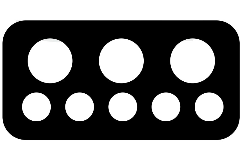 Queueköcher, Predator Metro, braun, 3x5, 85cm