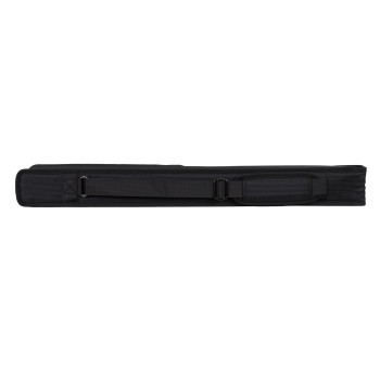 Queuetasche, Classic Stripes, schwarz-rot, 1/1, 83 cm