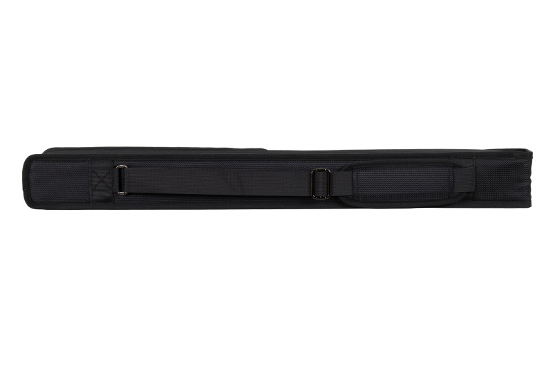 Queuetasche, Classic Stripes, schwarz-rot, 1/1, 83 cm