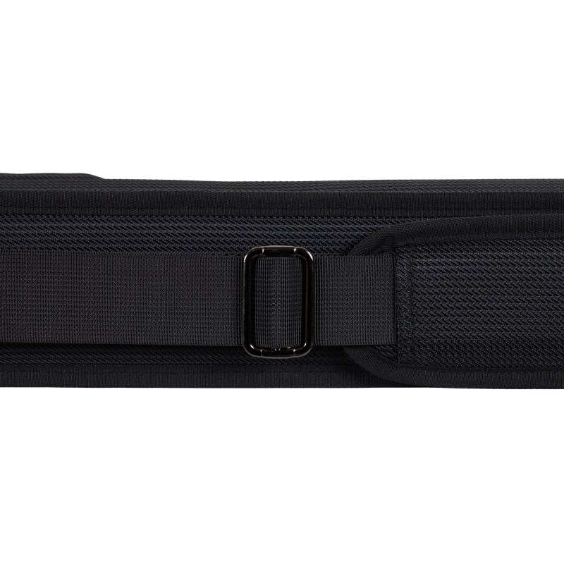 Queuetasche, Classic Stripes, schwarz-blau, 1/1, 83 cm
