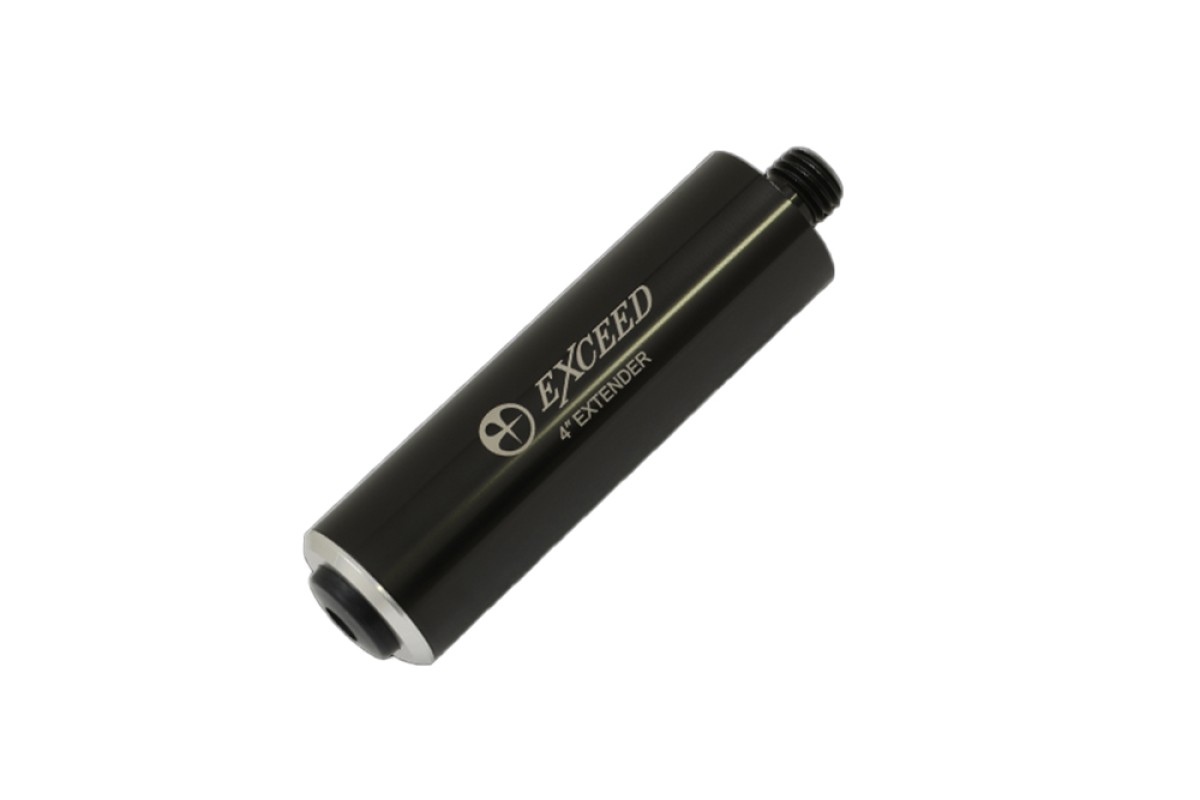 Queueverlängerung, Exceed 4 inch, glänzend schwarz