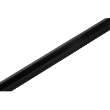 Holzstiel, schwarz, einteilig, 145 cm