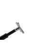 Brückenstiel inkl. Aufsatz Cross, schwarz, Metall, teleskopisch