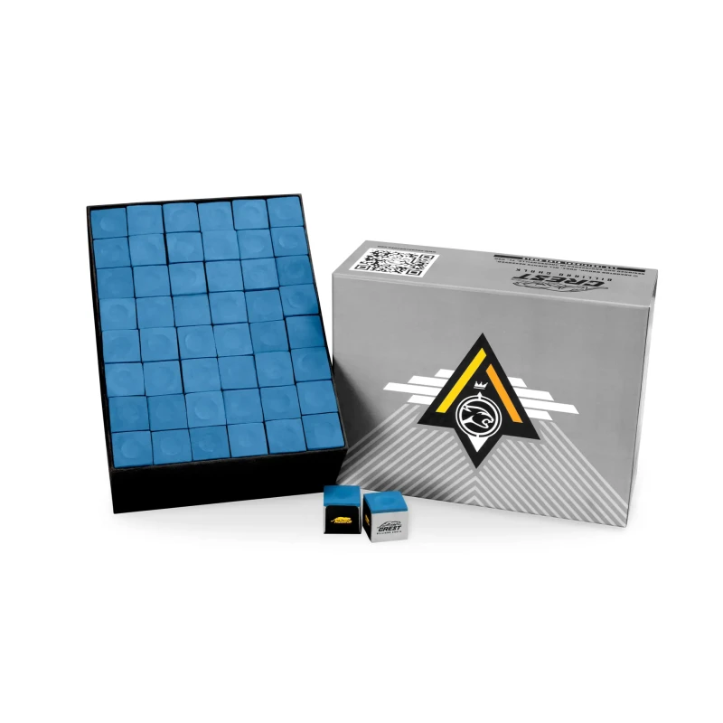 Billardkreide, Predator Crest, blau, 144er Pack Billardkreide, Predator Crest, blau, 144er Pack