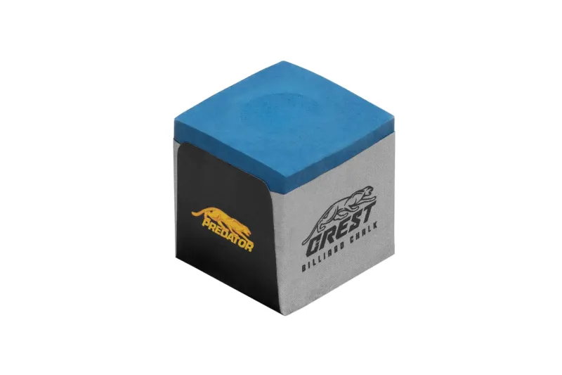 Billardkreide, Predator Crest, blau, 144er Pack