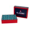 Billardkreide, Classic, grün, 12er Pack