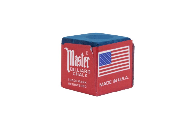 Billard-Kreide, Master, blau, 12er Pack