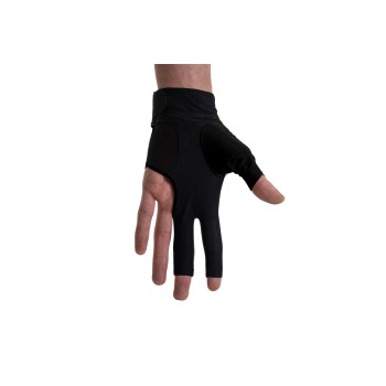 Halbfingerhandschuh, Dynamic Pro, 3-Finger, schwarz, für linke Hand Halbfingerhandschuh, Dynamic Pro, 3-Finger, schwarz, für linke Hand