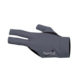 Halbfingerhandschuh, Dynamic Pro, 3-Finger, schwarz/grau, für linke Hand