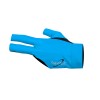 Halbfingerhandschuh, Dynamic Pro, 3-Finger, schwarz/blau, für linke Hand