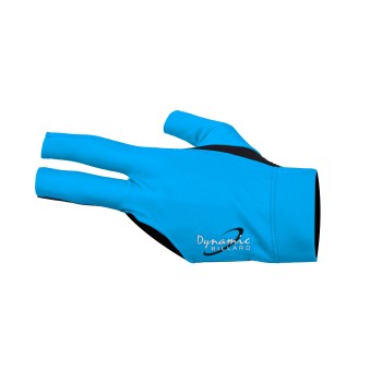 Halbfingerhandschuh, Dynamic Pro, 3-Finger, schwarz/blau, für linke Hand
