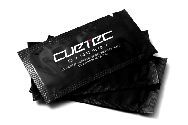 Cuetec Reinigungstücher für Cynergy Carbon Shafts 58er Pack