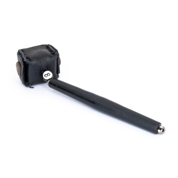 Kreidehalter, mit Stab, echtes Leder