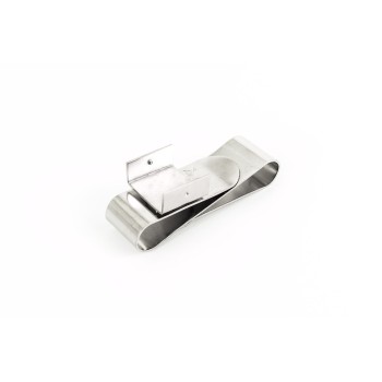 Kreidehalter, Magnet, aus Metall, silber
