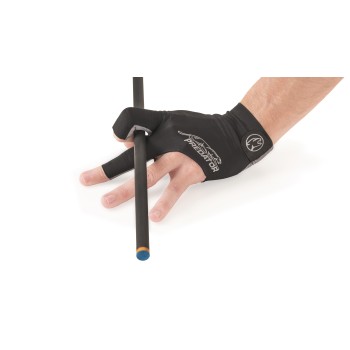 Handschuh, Predator Second Skin, 3-Finger, schwarz-grau, für linke Hand