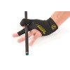 Handschuh, Predator Second Skin, 3-Finger, schwarz-gelb, für linke Hand