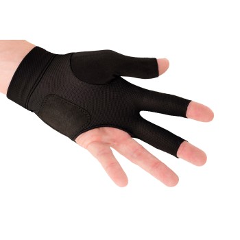 Handschuh, Predator Second Skin, 3-Finger, schwarz-gelb, für linke Hand