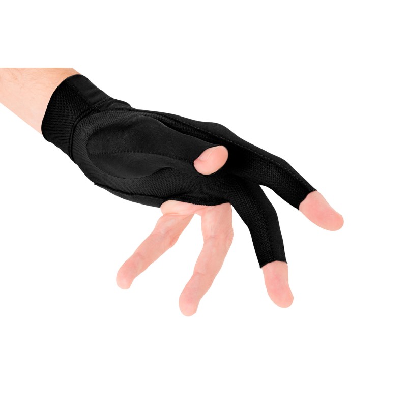 Handschuh, Predator Second Skin, 3-Finger, schwarz-gelb, für linke Hand