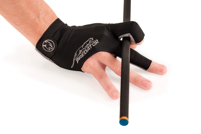 Handschuh, Predator Second Skin, 3-Finger, schwarz-grau, für rechte Hand