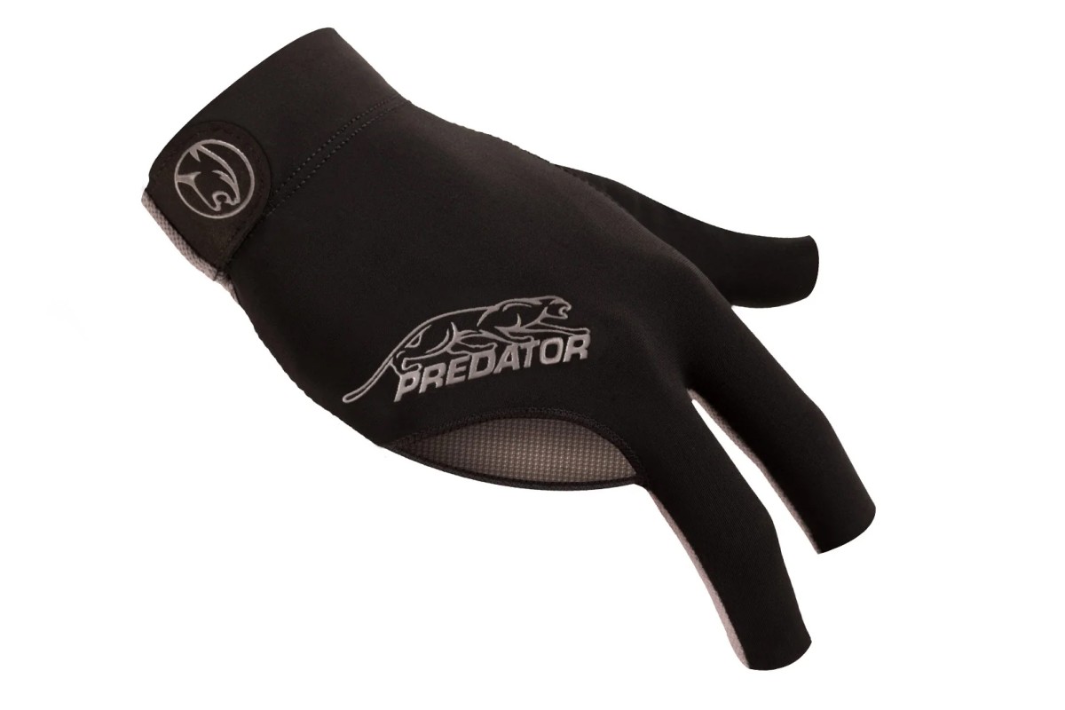 Handschuh, Predator Second Skin, 3-Finger, schwarz-grau, für rechte Hand