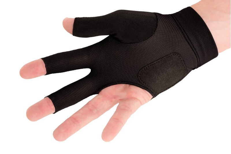 Handschuh, Predator Second Skin, 3-Finger, schwarz-gelb, für rechte Hand