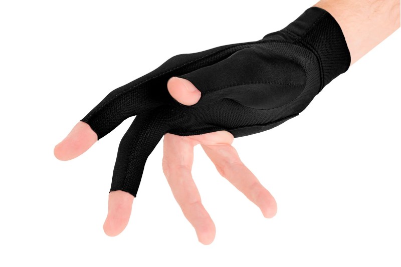 Handschuh, Predator Second Skin, 3-Finger, schwarz-gelb, für rechte Hand