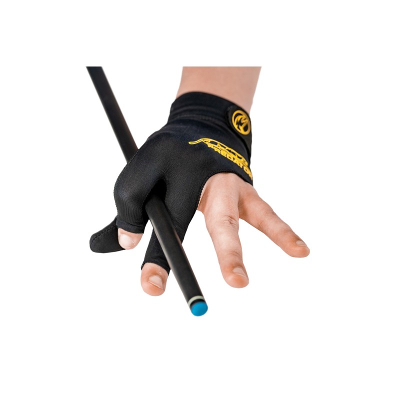 Handschuh, Predator Second Skin, 3-Finger, schwarz-gelb, geschlossener Daumen, für linke Hand Handschuh, Predator Second Skin, 3-Finger, schwarz-gelb, geschlossener Daumen, für linke Hand