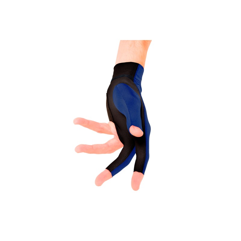 Handschuh, Predator Second Skin, 3-Finger, blau-weiß, für linke Hand Handschuh, Predator Second Skin, 3-Finger, blau-weiß, für linke Hand