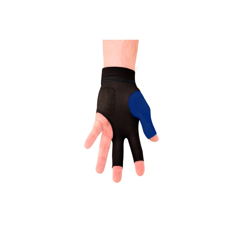 Handschuh, Predator Second Skin, 3-Finger, blau-weiß, für linke Hand Handschuh, Predator Second Skin, 3-Finger, blau-weiß, für linke Hand
