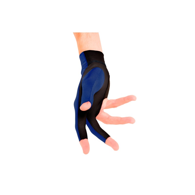 Handschuh, Predator Second Skin, 3-Finger, blau-weiß, für rechte Hand Handschuh, Predator Second Skin, 3-Finger, blau-weiß, für rechte Hand
