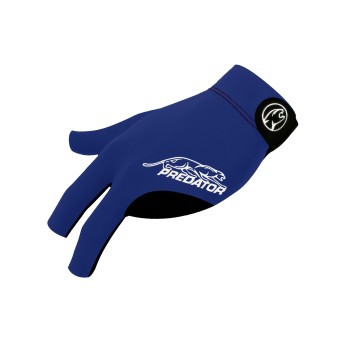 Handschuh, Predator Second Skin, 3-Finger, blau-weiß, für linke Hand