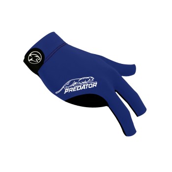 Handschuh, Predator Second Skin, 3-Finger, blau-weiß, für rechte Hand