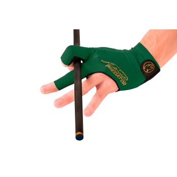 Handschuh, Predator Second Skin, 3-Finger, grün-gold, für linke Hand