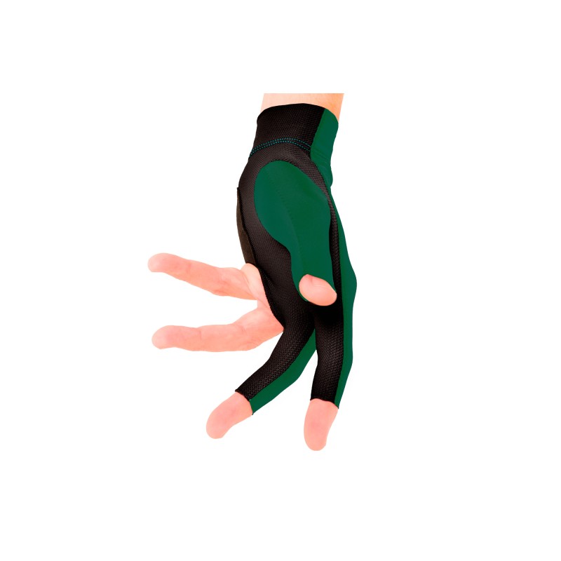Handschuh, Predator Second Skin, 3-Finger, grün-gold, für linke Hand