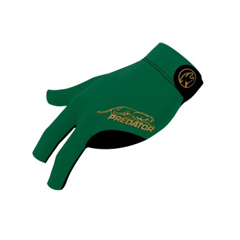 Handschuh, Predator Second Skin, 3-Finger, grün-gold, für linke Hand