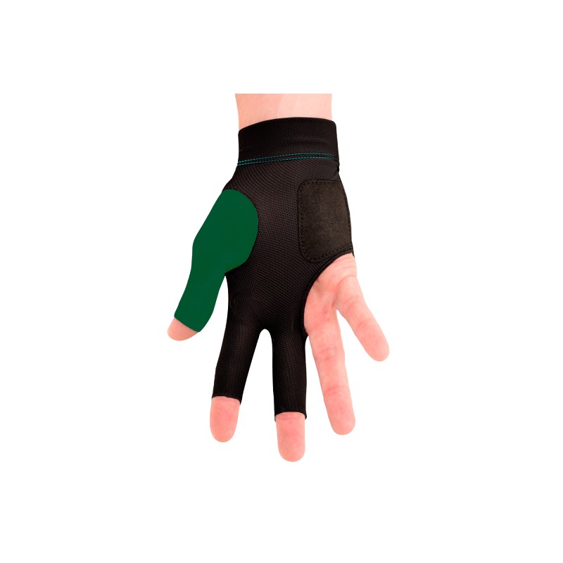 Handschuh, Predator Second Skin, 3-Finger, grün-gold, für rechte Hand Handschuh, Predator Second Skin, 3-Finger, grün-gold, für rechte Hand