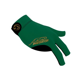 Handschuh, Predator Second Skin, 3-Finger, grün-gold, für rechte Hand