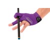 Handschuh, Predator Second Skin, 3-Finger, lila-grau, für linke Hand