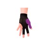 Handschuh, Predator Second Skin, 3-Finger, lila-grau, für linke Hand