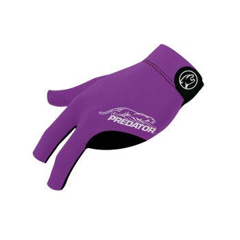 Handschuh, Predator Second Skin, 3-Finger, lila-grau, für linke Hand
