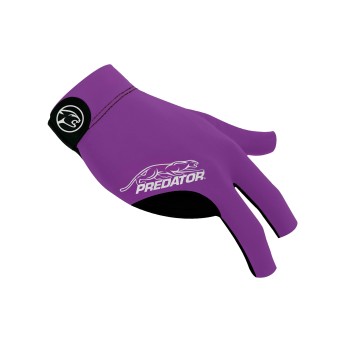 Handschuh, Predator Second Skin, 3-Finger, lila-grau, für rechte Hand