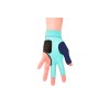 Handschuh, Predator Second Skin, 3-Finger, blau-teal, für linke Hand Handschuh, Predator Second Skin, 3-Finger, blau-teal, für linke Hand