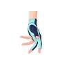 Handschuh, Predator Second Skin, 3-Finger, blau-teal, für linke Hand Handschuh, Predator Second Skin, 3-Finger, blau-teal, für linke Hand