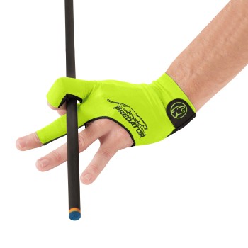Handschuh, Predator Second Skin, 3-Finger, neon-grün, für linke Hand
