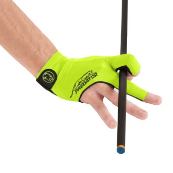 Handschuh, Predator Second Skin, 3-Finger, neon-grün, für rechte Hand