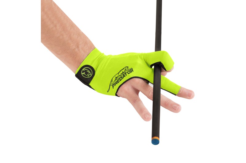 Handschuh, Predator Second Skin, 3-Finger, neon-grün, für rechte Hand